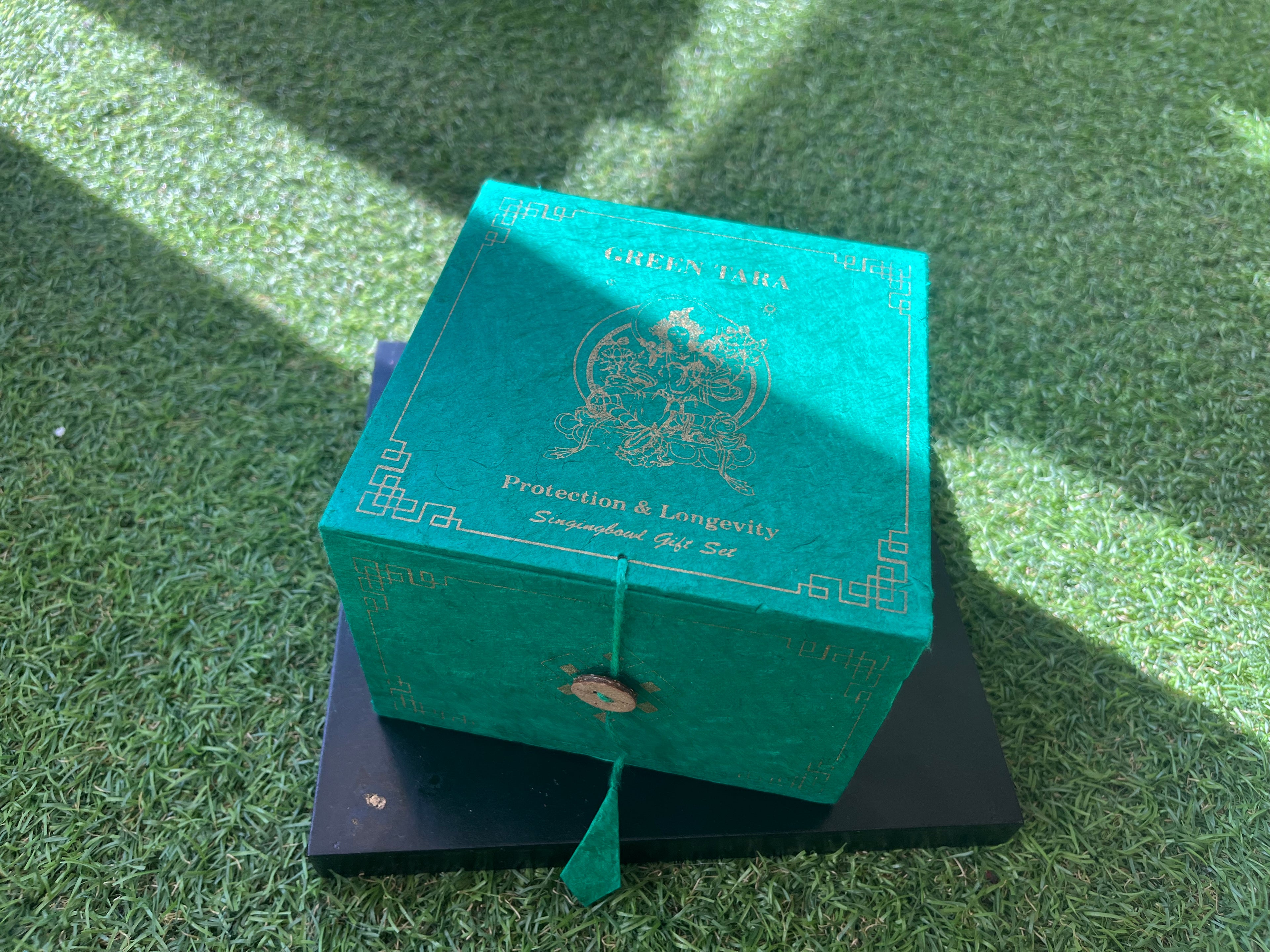 Klangschalen-Set Grüne Tara 10cm