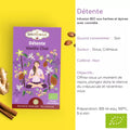 Tisane Bio Détente – Infusions Naturelles Chai Vanille