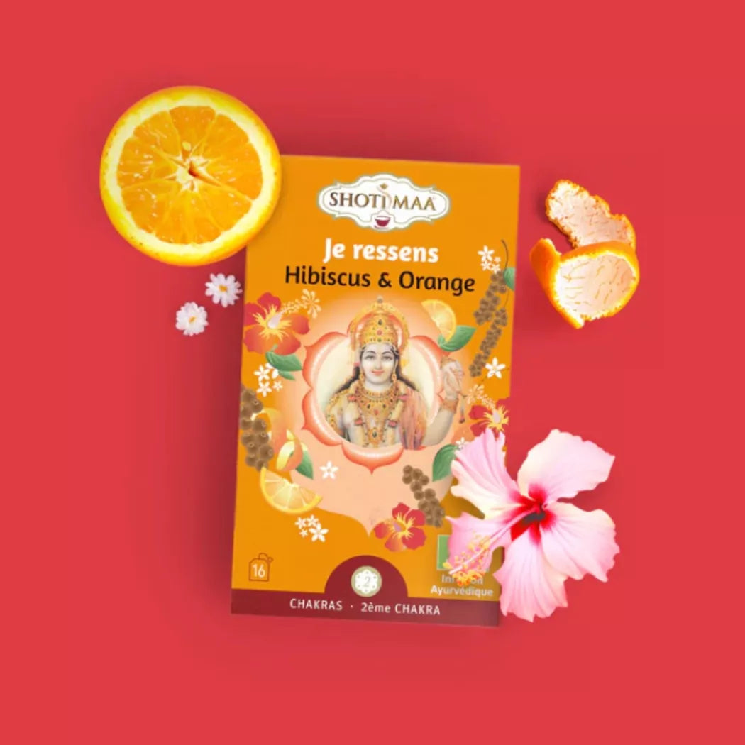 Tisane Bio Je Ressens Gamme Chakra -