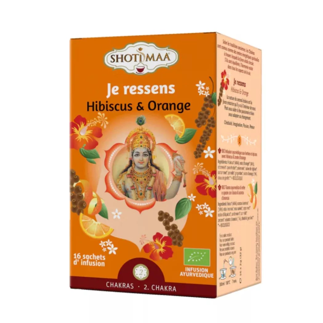 Tisane Bio Je Ressens Gamme Chakra -