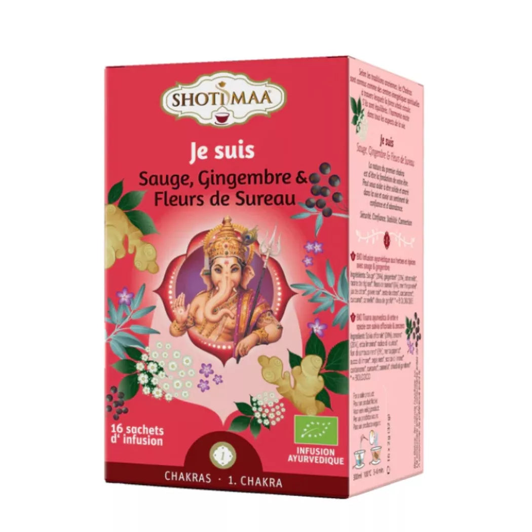 Tisane Bio Je Suis Gamme Chakra