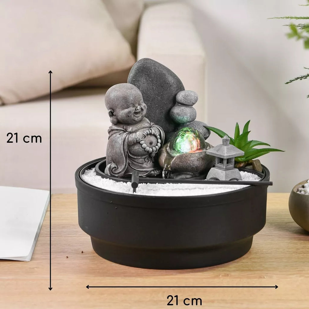 Zen-Garten & Sikhi-Brunnen