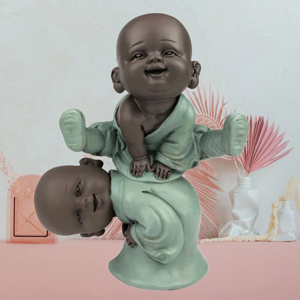 Statuette Hockender Bonze