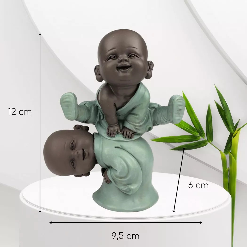 Statuette Hockender Bonze