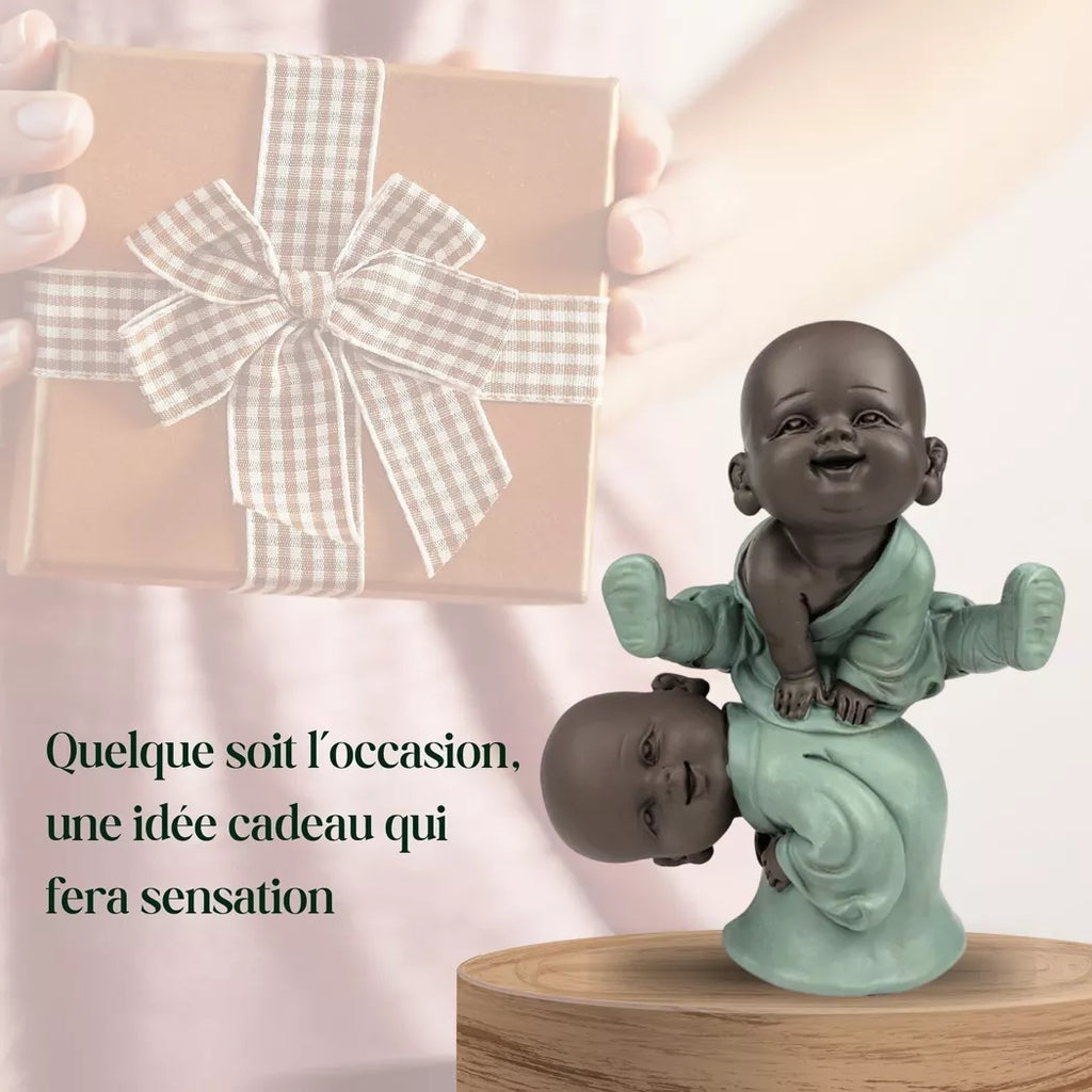 Statuette Hockender Bonze